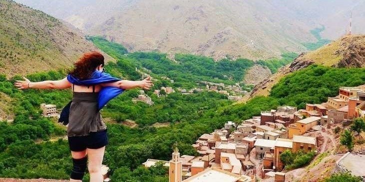 Randonnée à travers l'Atlas : villages amazighs et vallées en terrasses
