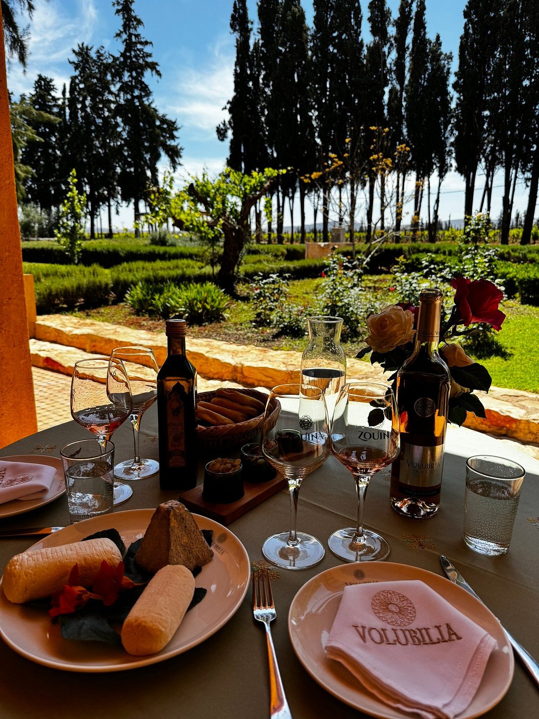 Déjeuner & dégustation de vin – Vignoble de Meknès